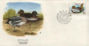 Hungary, First Day Cover, Birds