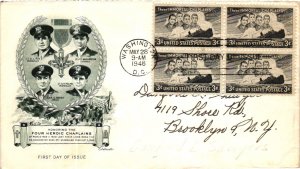 956 Four Chaplains Artmaster Cachet