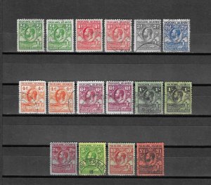 FALKLAND ISLANDS 1929/37 SG 116/26 USED £980