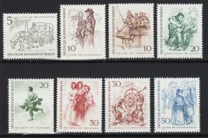 Berlin - 1969 Berliners Paintings Sc#9N237/9N274 - MNH(3001)