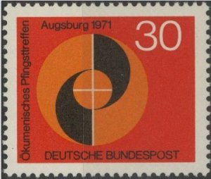 Germany Sc 1071 Catholic Congress  MNH