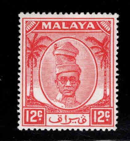 MALAYA Perak Scott 122 MH* stamp