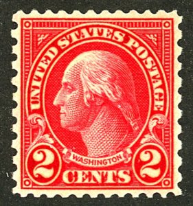 U.S. #579 MINT OG NH