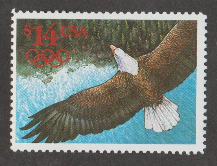 U.S. Scott #2542 Eagle Stamp - Mint NH Single