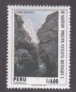 Peru # 916, Colca's Canyon, Mint NH, 1/2 Cat.