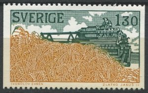 Sweden Sc#1283 MNH, 1.30k sl grn & ocher, Agriculture (1979)