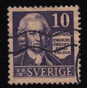 Sweden 264 Emanuel Swedenborg 1938