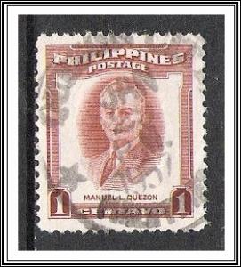 Philippines #589 Manuel Quezon Used