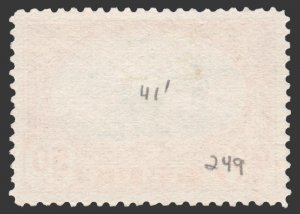 THAILAND 1941 STAMP. SCOTT # 249. USED