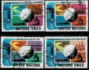 UNITED NATIONS 1975 PEACEFUL USE OF OUTER SPACE USED