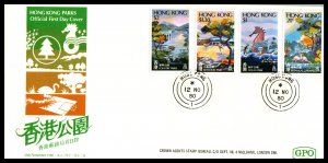 Hong Kong 365-368 U/A FDC