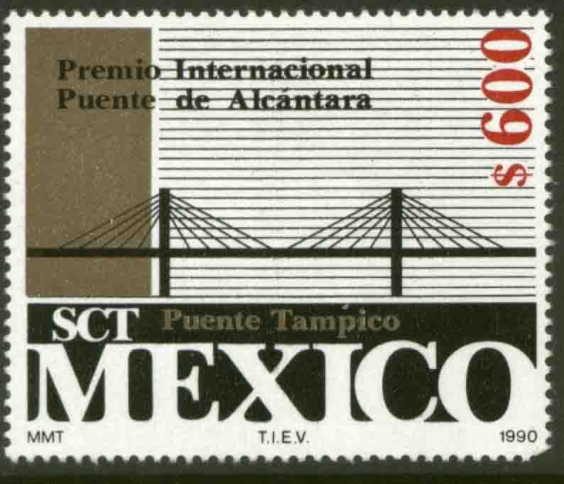 MEXICO 1639, International Prize for the Tampico Bridge. MINT, NH. VF.