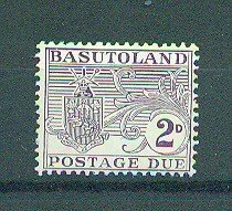 Basutoland sc# J4 mh cat value $.50