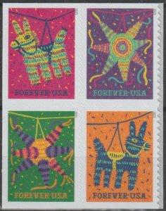 5815a  (66c) Pinatas 2023 MNH block of 4