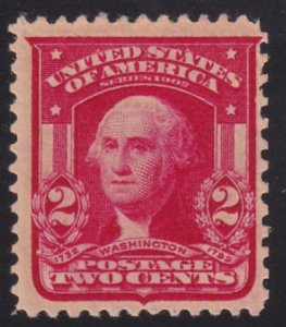 US Bureau and Regular Issues #319b MINT NH F - VF Carmine Rose Type1 Cat Valu...