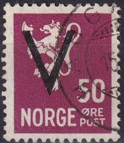 Norway #233  F-VF Used  CV $3.50  (Z8089)