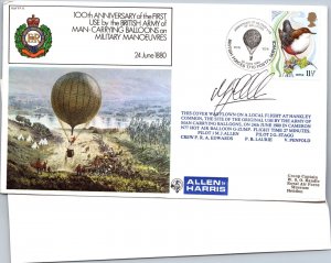 England 1980 - Man Carrying Balloons - British Forces Postal Service - F37083