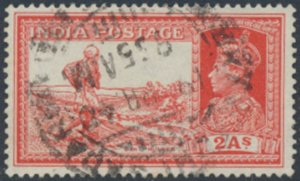 India SC# 154  Used  Dak Runner  see details & scans