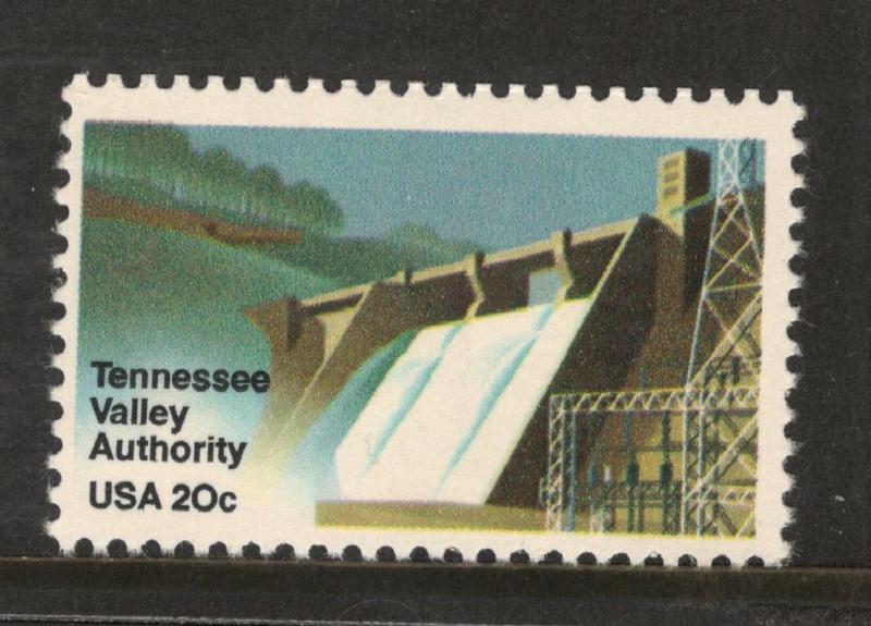 2042 Tennessee Valley Authority Single Postage Stamp Mint/nh (Free Shipping)