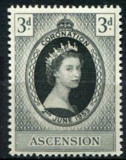 Ascension    #61    Mint Hinged with small hinge remnant 