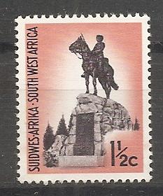 South West Africa 318 1968-72 1 1/2c Statue single MNH