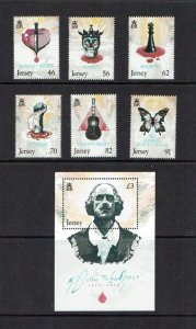 Jersey: 2014, 450th Birth Anniversary of William Shakespeare, MNH set + M/sheet