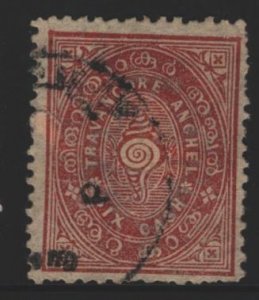 India Travancore Sc#13 Used