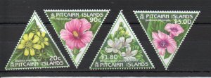 Pitcairn #488-491 MNH