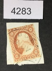 MOMEN: US STAMPS #11 NOV USED  LOT #4283