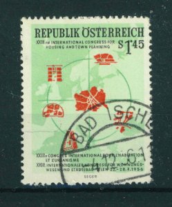 Austria 1956 23rd International Town Planning Congress stamp Used. Sg 1284.