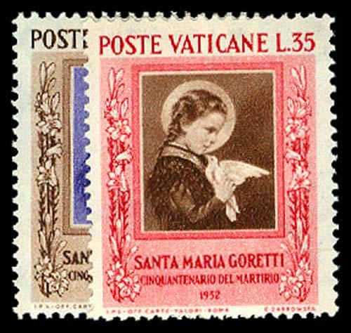 VATICAN CITY 156-57  Mint (ID # 59542)