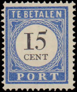 Netherlands #J24, Incomplete Set, 1896, Hinged