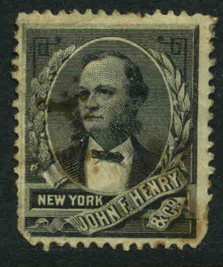 PRIVATE DIE MEDICINE--JOHN F. HENRY, NEW YORK LABEL UNLISTED.  SEE RS112-RS116