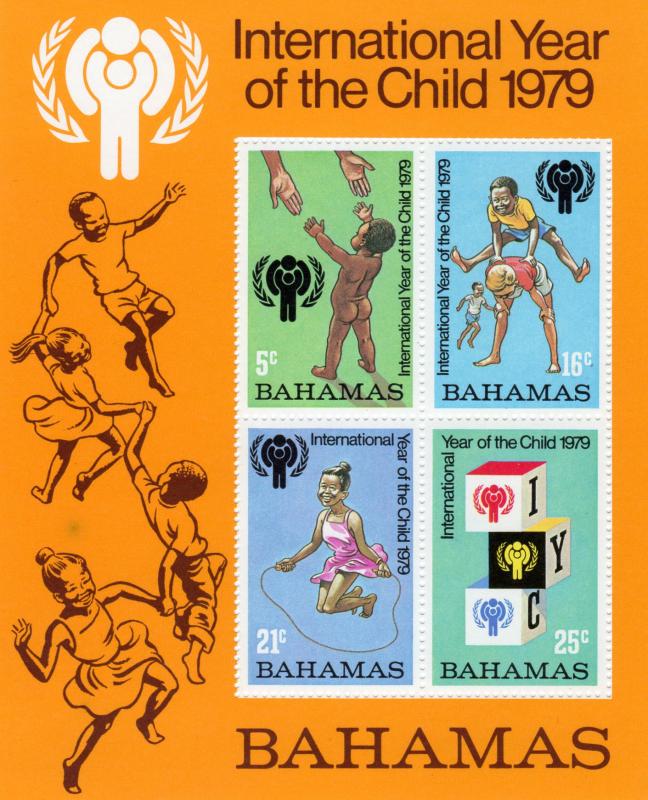 Bahamas 1979 Sc#449a  International Year Child (IYC) S/S (1) MNH VF