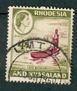 Rhodesia and Nyasaland #163 used single