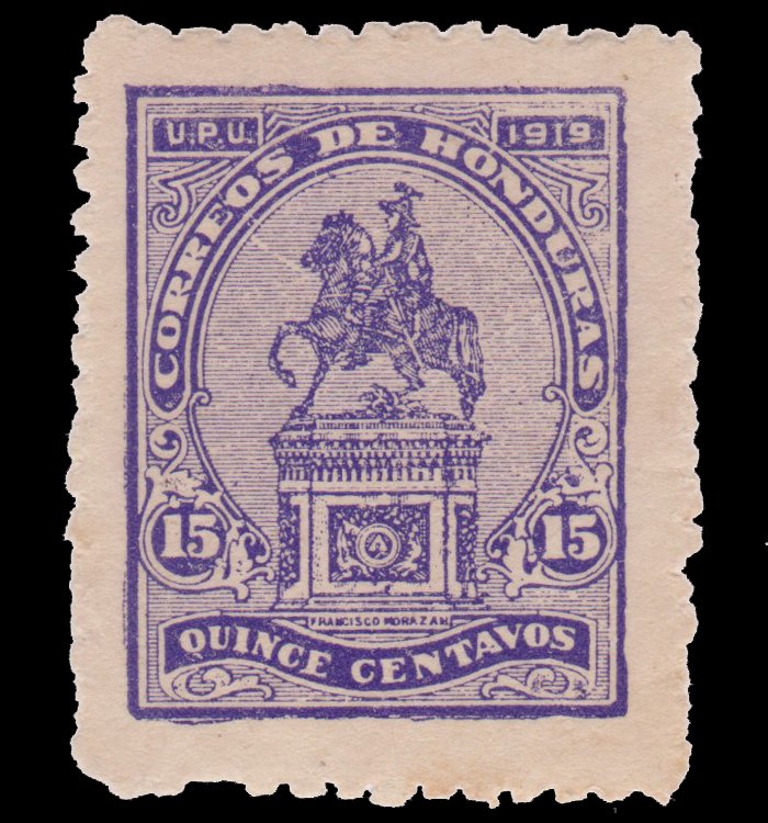 HONDURAS STAMP 1919. SCOTT 190. UNUSED.