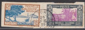 NEW CALEDONIA 1938 piece VOH cds............................................L580