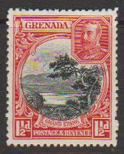 Grenada  GV SG 137 perf 12½ Mounted mint