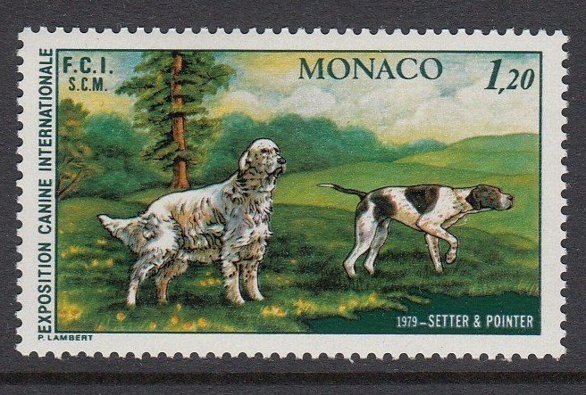 Monaco 1199 Dog Show mnh
