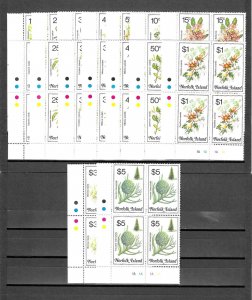 NORFOLK ISLAND 1984 SG 318/33 MNH Cat £30