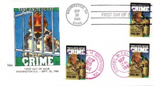 #2102 McGruff the Crime Dog Van FDC