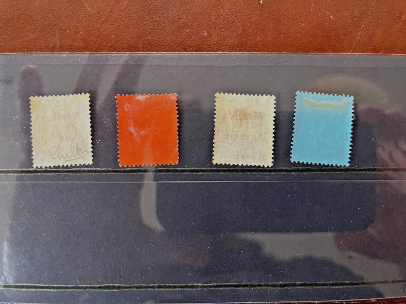 MOROCCO AGENCIES - 1905-06 KEVII of Gibraltar opt'd MCA Wmk set, SG 24/27, fine