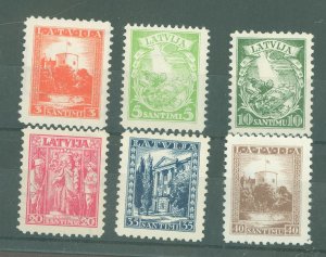 Latvia #177-179 Mint (NH) Single (Complete Set)