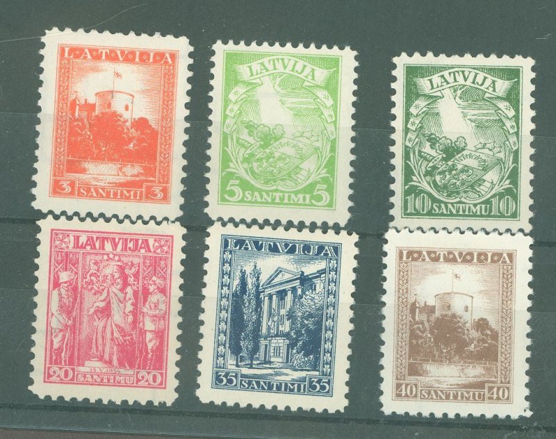 Latvia #177-179 Mint (NH) Single (Complete Set)