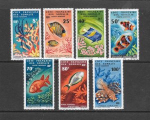 fish - SOMALIA COAST #C42-48  MNH