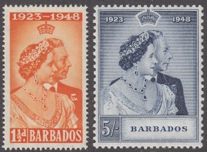 Barbados #210-211 Mint