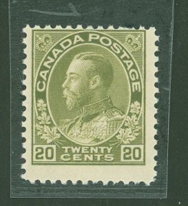 Canada #119 Mint (NH) Single
