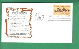 #1726 Articles of Confederation - Lorstan Cachet