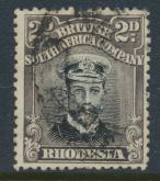 Rhodesia BSAC SG 256 Used perf 14 Die III  see details 