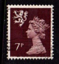 Scotland - #SMH8 Machin Queen Elizabeth II - Used